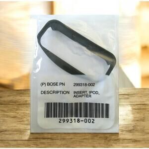 Bose 299318-002 Black iPod Dock Insert SoundDock I & II Series 2 C2 Replacement